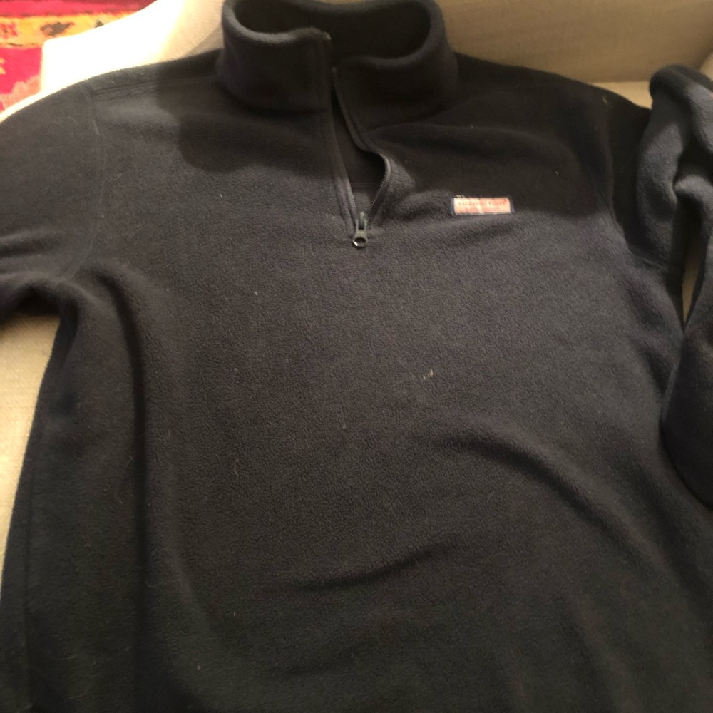 Vineyard Vines Navy fleece boys size 14-16